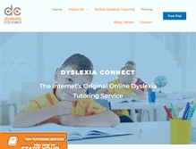 Tablet Screenshot of dyslexiaconnect.com